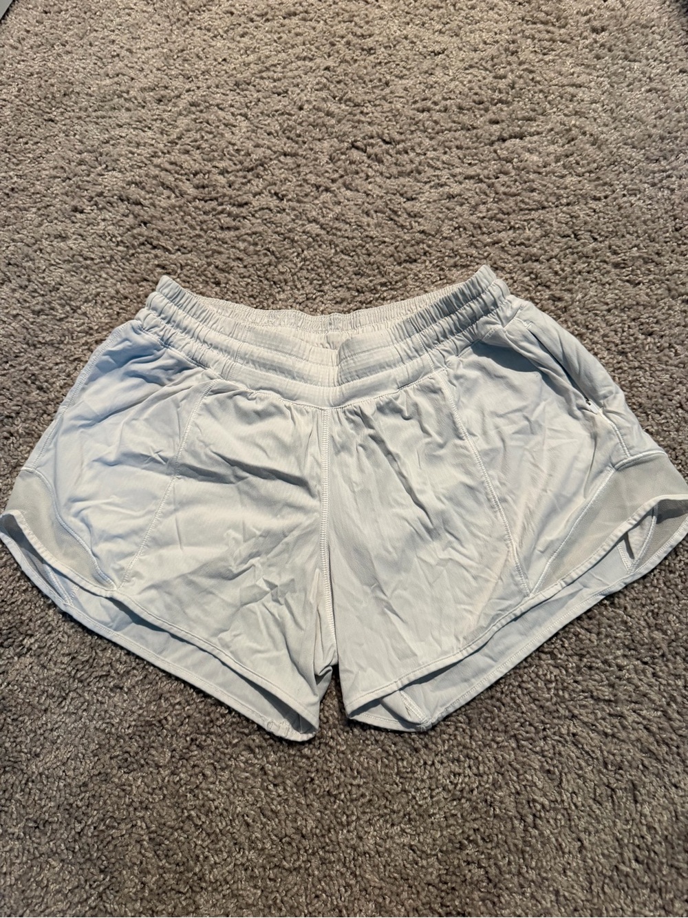 lululemon athletica Light Blue Athletic Shorts